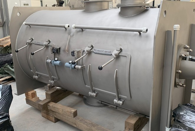 NOWY Mieszalnik Poziomy ze Stali Nierdzewnej 2000L - Przemysłowy / Spożywczy / Chemiczny