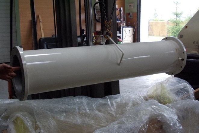 Kolumna młyna kulowego Nagema 