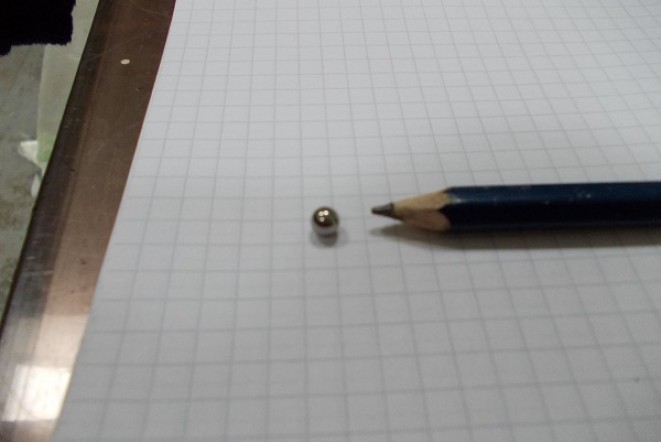 Kulki do młyna kulowego (170a) Kulki o średnicy 4,8 mm w ilości ok 65litrów